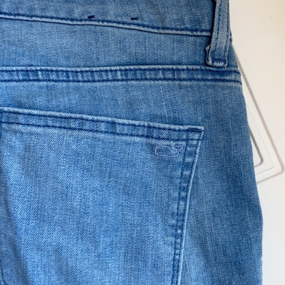 Vineyard Vines Furling Wash Raw Hem Skinny Denim 4 - Picture 6 of 8